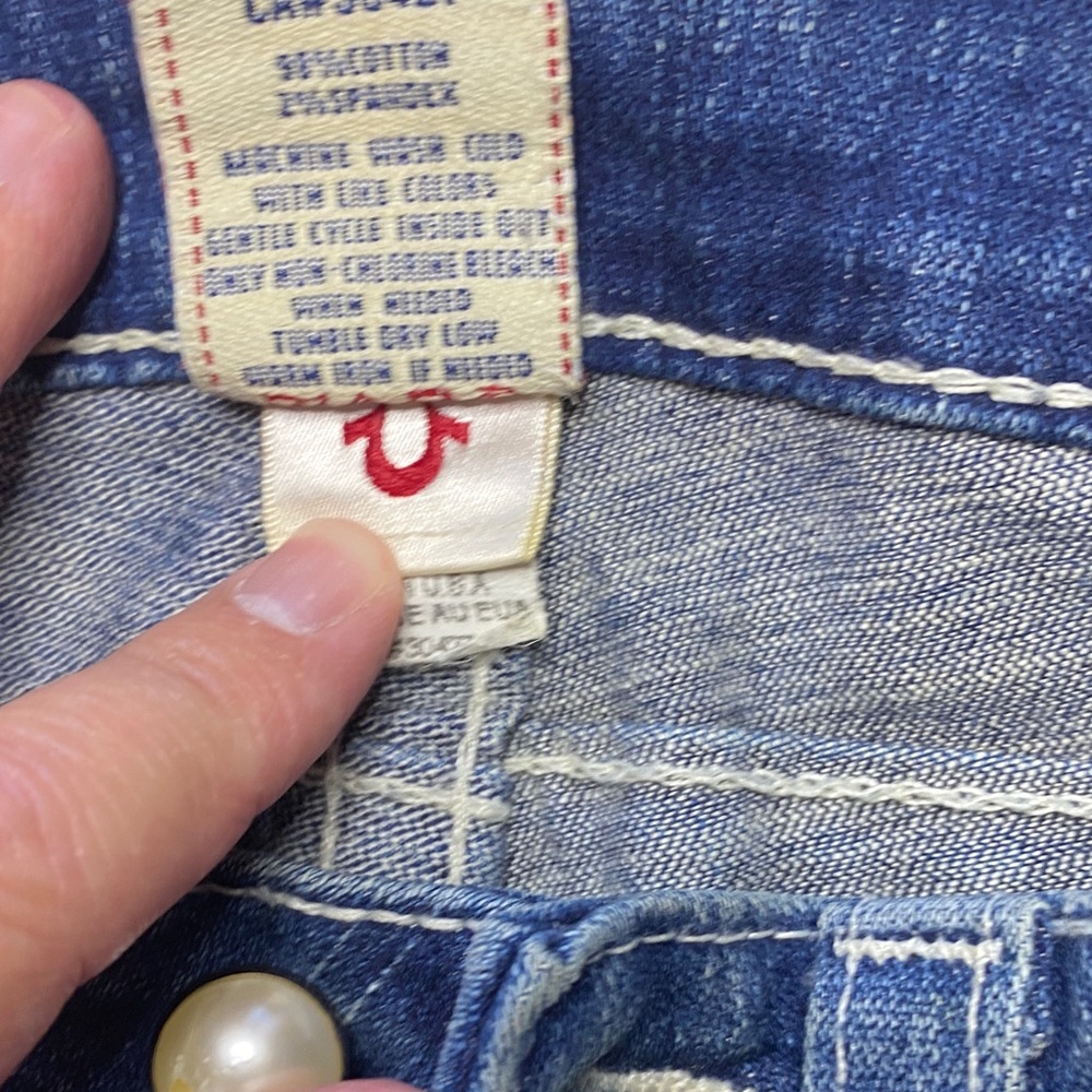 True Religion Women's Blue Skinny Jeans - Picture 8 of 9